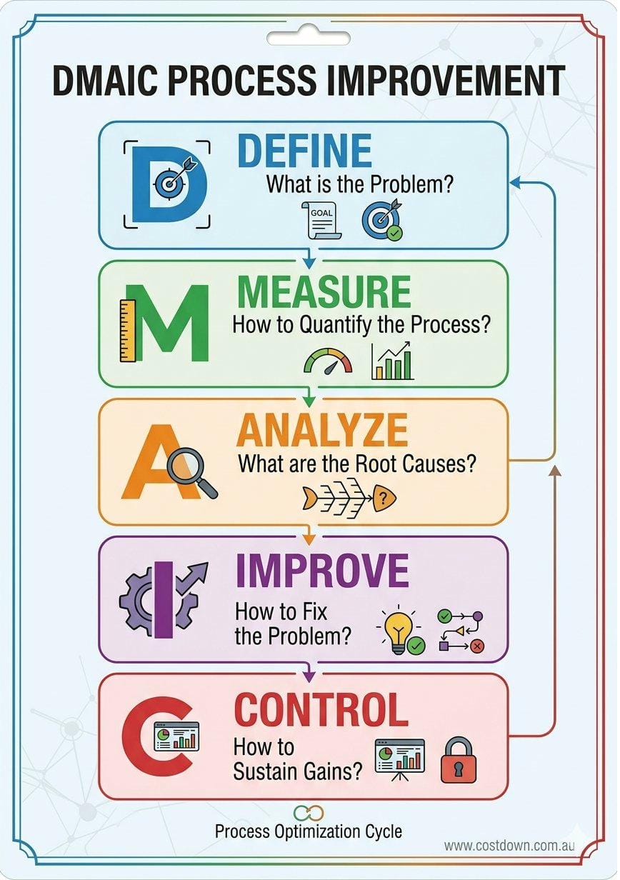 DMAIC Process Improvement Cycle