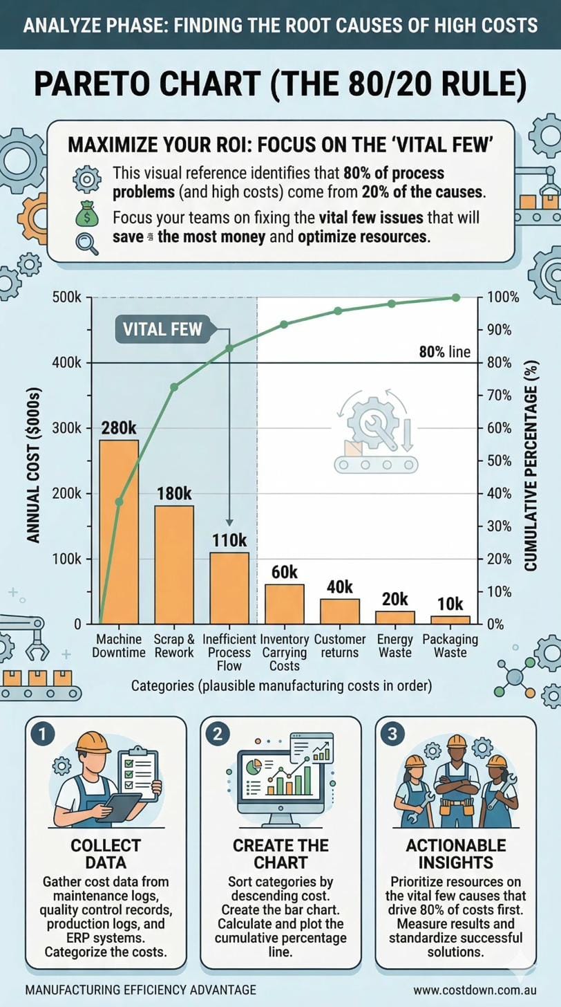 Chart: Breakdown of Hidden Waste by Category — Annual Cost Impact