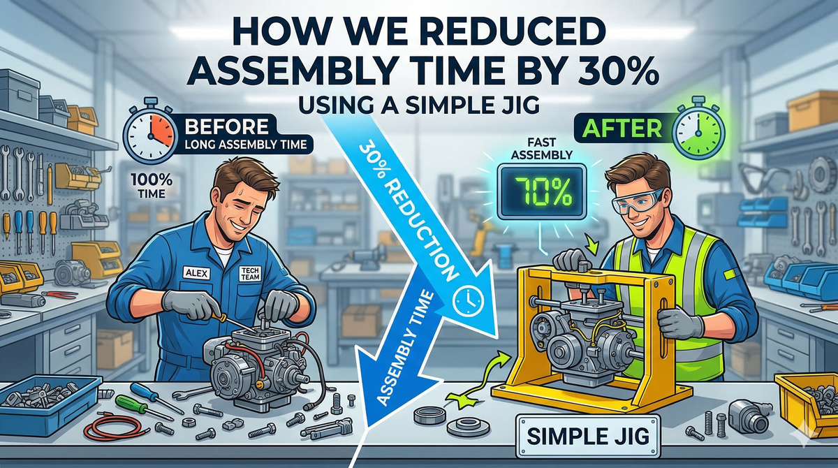 How We Reduced Assembly Time by 30% Using a Simple Jig