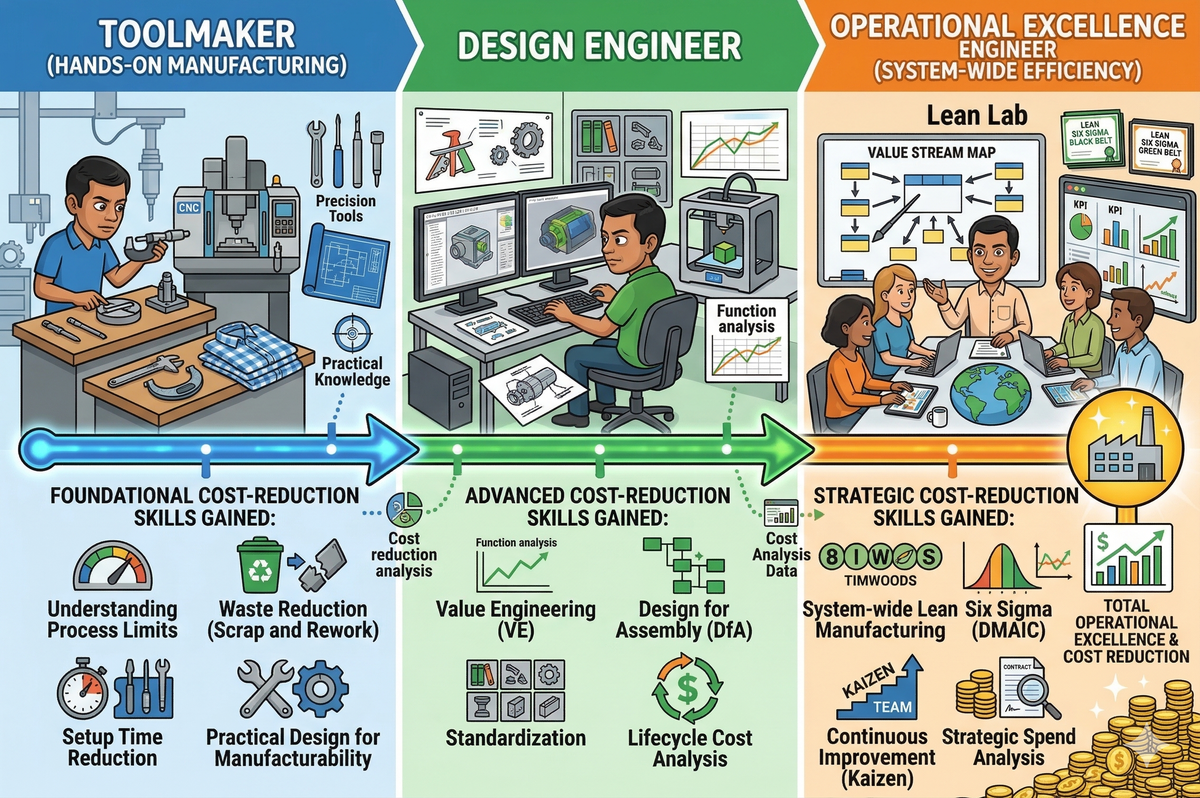 From Toolmaker to Operational Excellence Engineer — My Journey (And Why It Saves You Money)