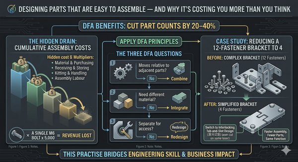 Designing Parts That Are Easy to Assemble — And Why It's Costing You More Than You Think