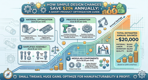 How Simple Design Changes Save $20k Annually